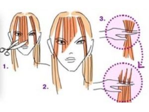 Before you start trimming oblique bangs, you need to take care of the tools